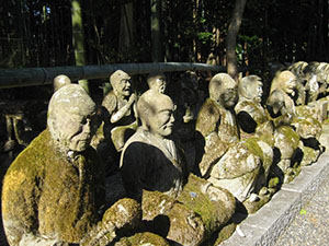 Sekizanzen-in's (赤山禅院) Juroku-rakan (十六羅漢 the '16 Arhats')
