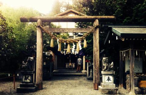 Tsubaki Shrine entrance